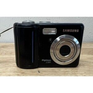 Samsung Digimax S500 Black Digital Camera